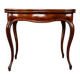 Table de jeu en acajou Louis Philippe