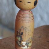 Old wooden kokeshi