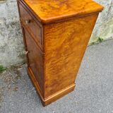 Bedside table walnut bramble late nineteenth