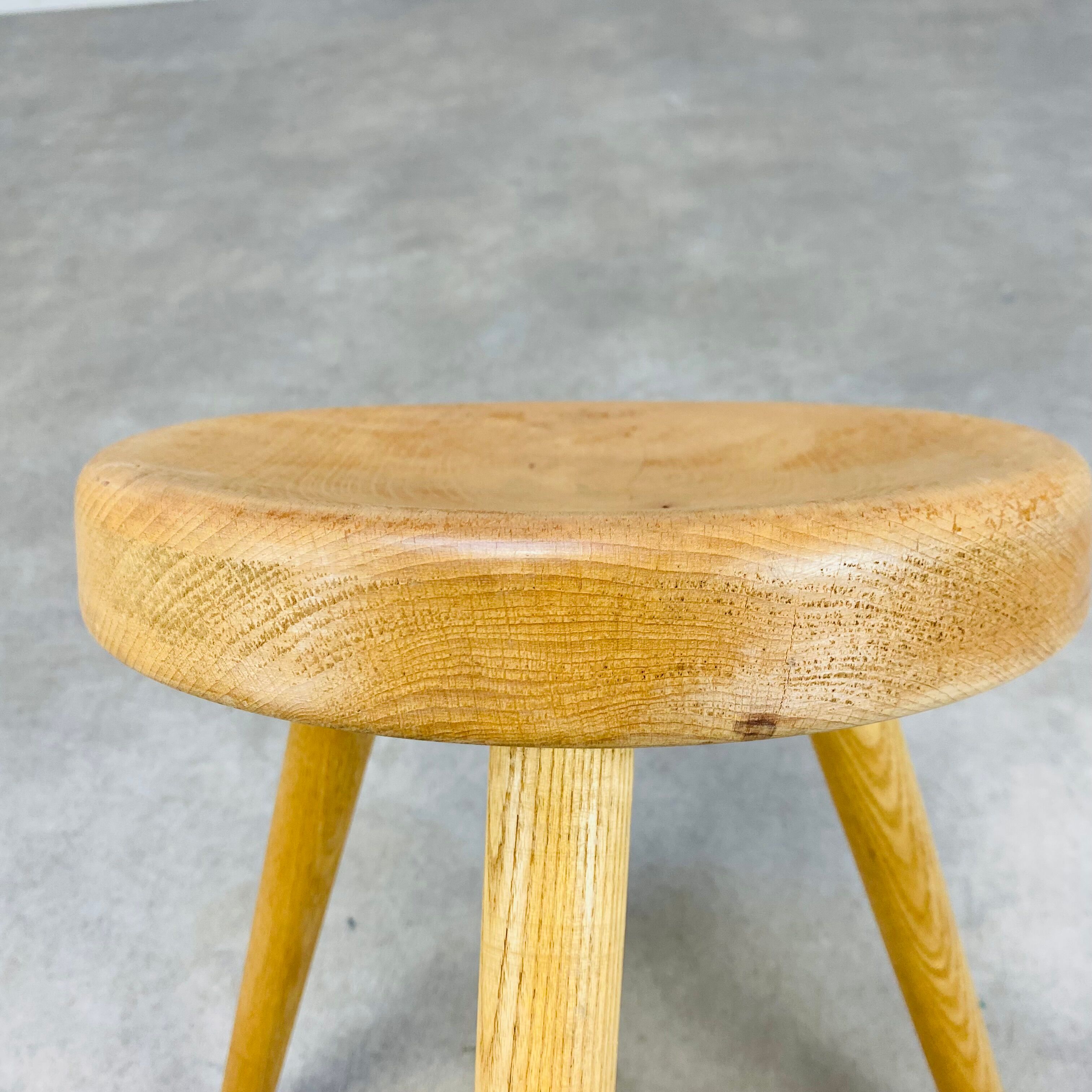 Wooden shepherd tripod stool