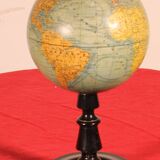 Terrestrial globe by J. Forest Paris - 19th century
