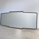 XL Italian wooden mirror, 1960s