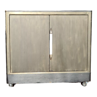 Industrial cabinet. metal.vintage