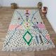 Handmade wool Berber rug 285 X 162 CM