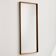 Framed mirror in teak
