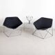 Ensemble de 2 chaises 'Penta' de Jean-Paul Barry et Kim Moltzer pour Bofinger 1960
