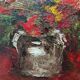 Hst still life bouquet flower in vase by willy jager 1960 germany 1960