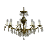 Tassels with 10 arms of light chandelier