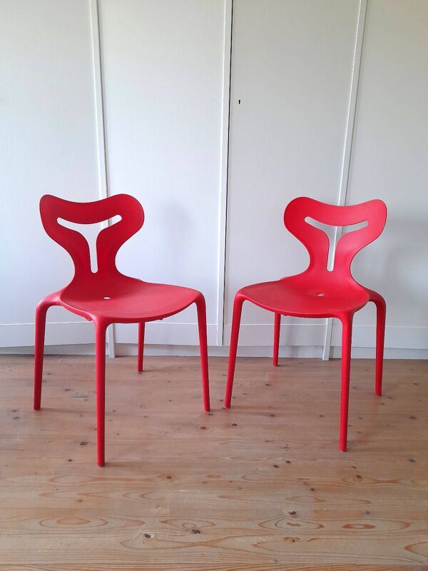 Paire de chaises Calligaris modèle Area 51