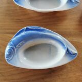Set of 10 barbotine ramekins