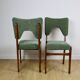 Chaises Vintage Hałas vert-olive vintage - 2 pièces - ensemble