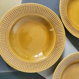 Set of 4 Niderviller soup plates