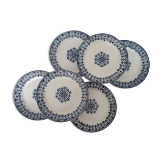 Old flat plates X6 iron earth model "Oriental" of the French manufacture of Badonvi