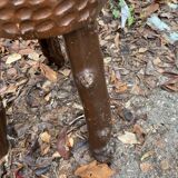 Brutalist tripod stool