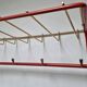 Midcentury Wall Brass Coat Rack, Germany, 1960s