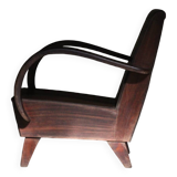 Art Deco design armchair all wood 1930