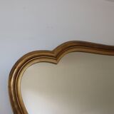 Gilded mirror XXL style Rocaille Louis XV