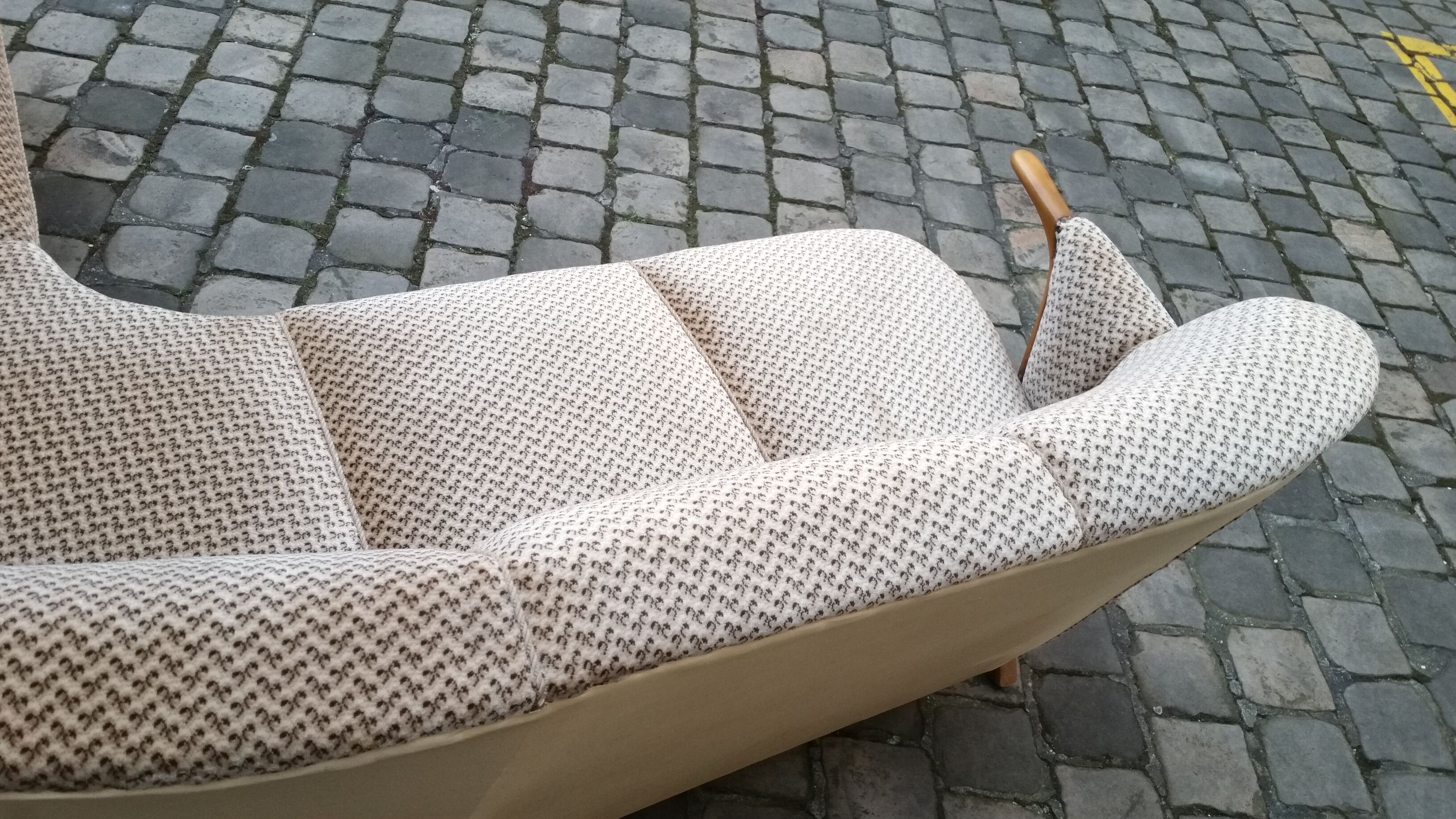 Of the 50/60s Scandinavian corner sofa