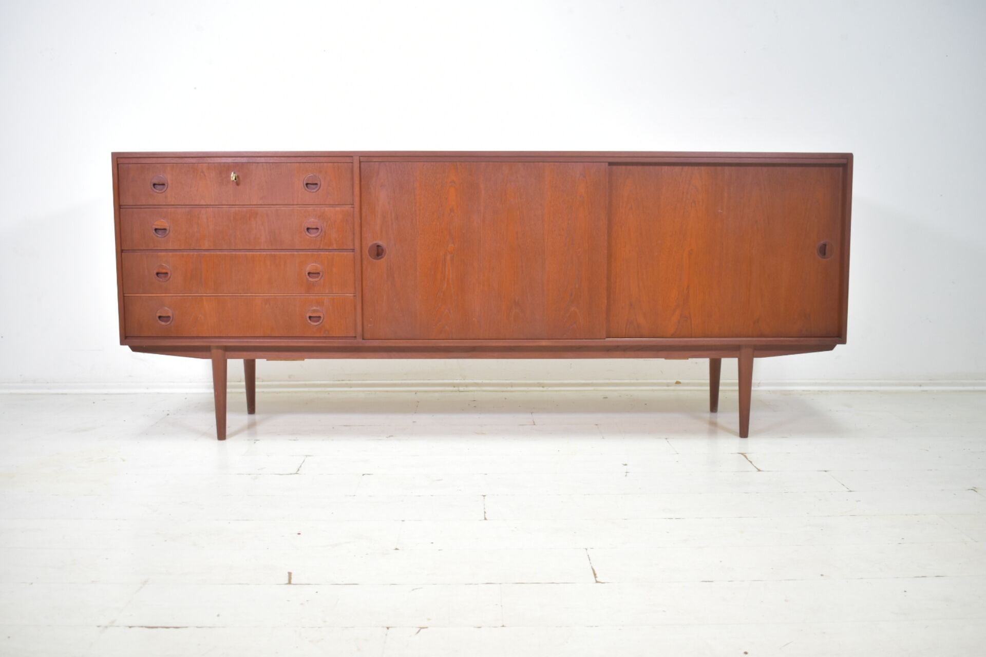 Sideboard by Musterring 1960s Teak Vitrine Mid Century Buffet