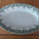 Serving dish in Saint Amand porcelain and Hamage