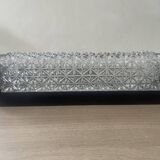 Vintage Erco glass and Bakelite wall light