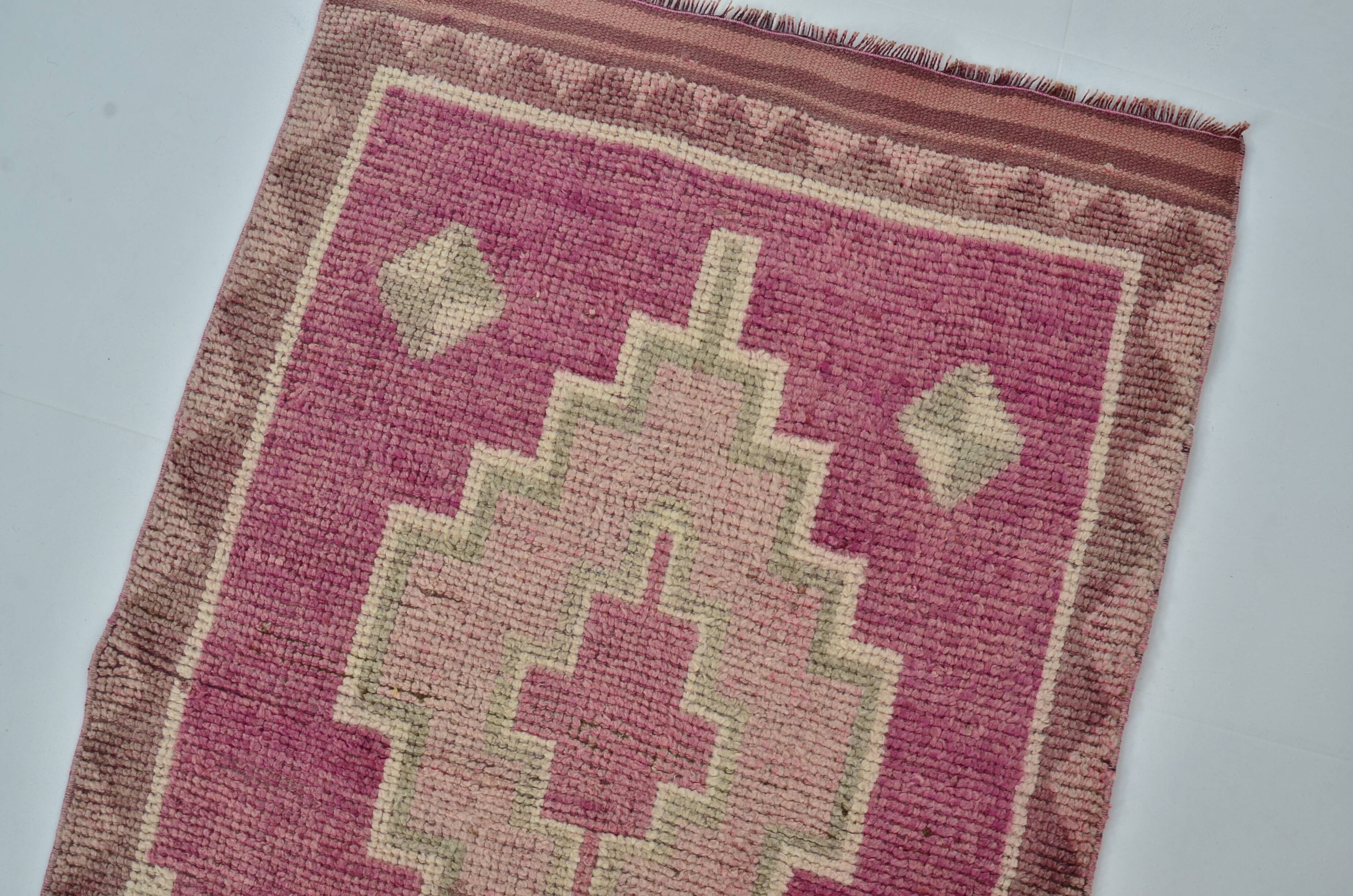 Turkish Handknotted Hallway Runner sku 2172