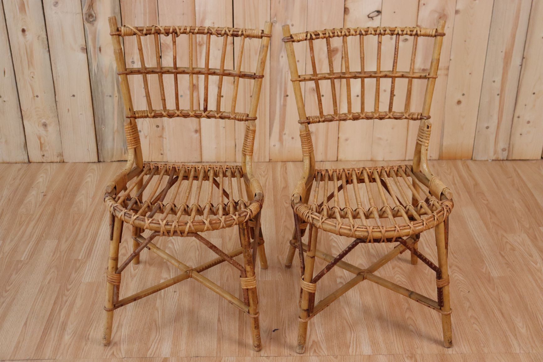 Rattan chairs