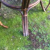 Rattan table with 2 chairs