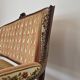 Louis XVI style two-seater sofa bench from the 1900s