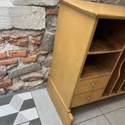 Meuble de métier à casier de tri et tiroirs