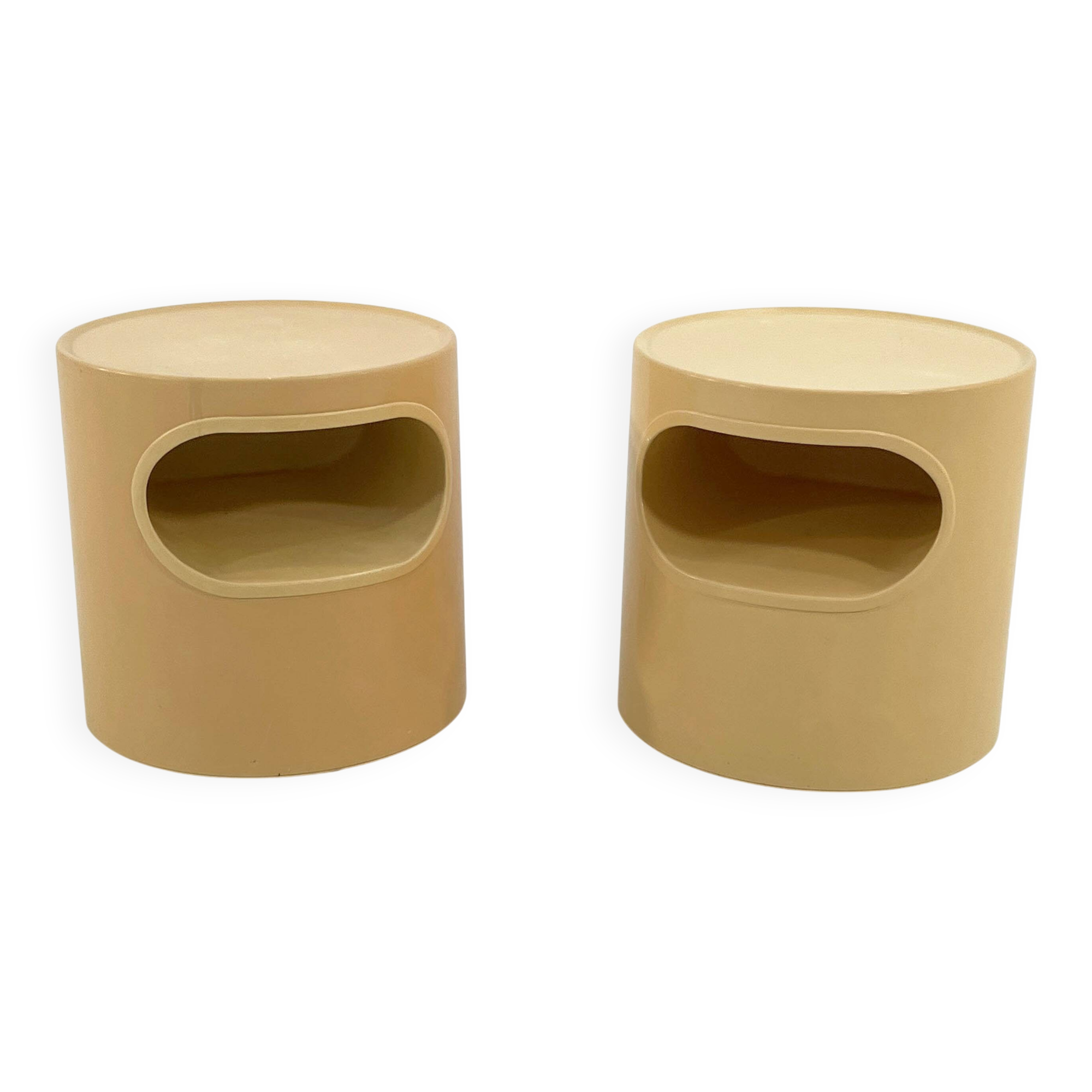 Paire de Tables d'appoints Giano-Giano-Vano par Emma Gismondi pour Artemide