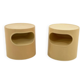 Paire de Tables d'appoints Giano-Giano-Vano par Emma Gismondi pour Artemide