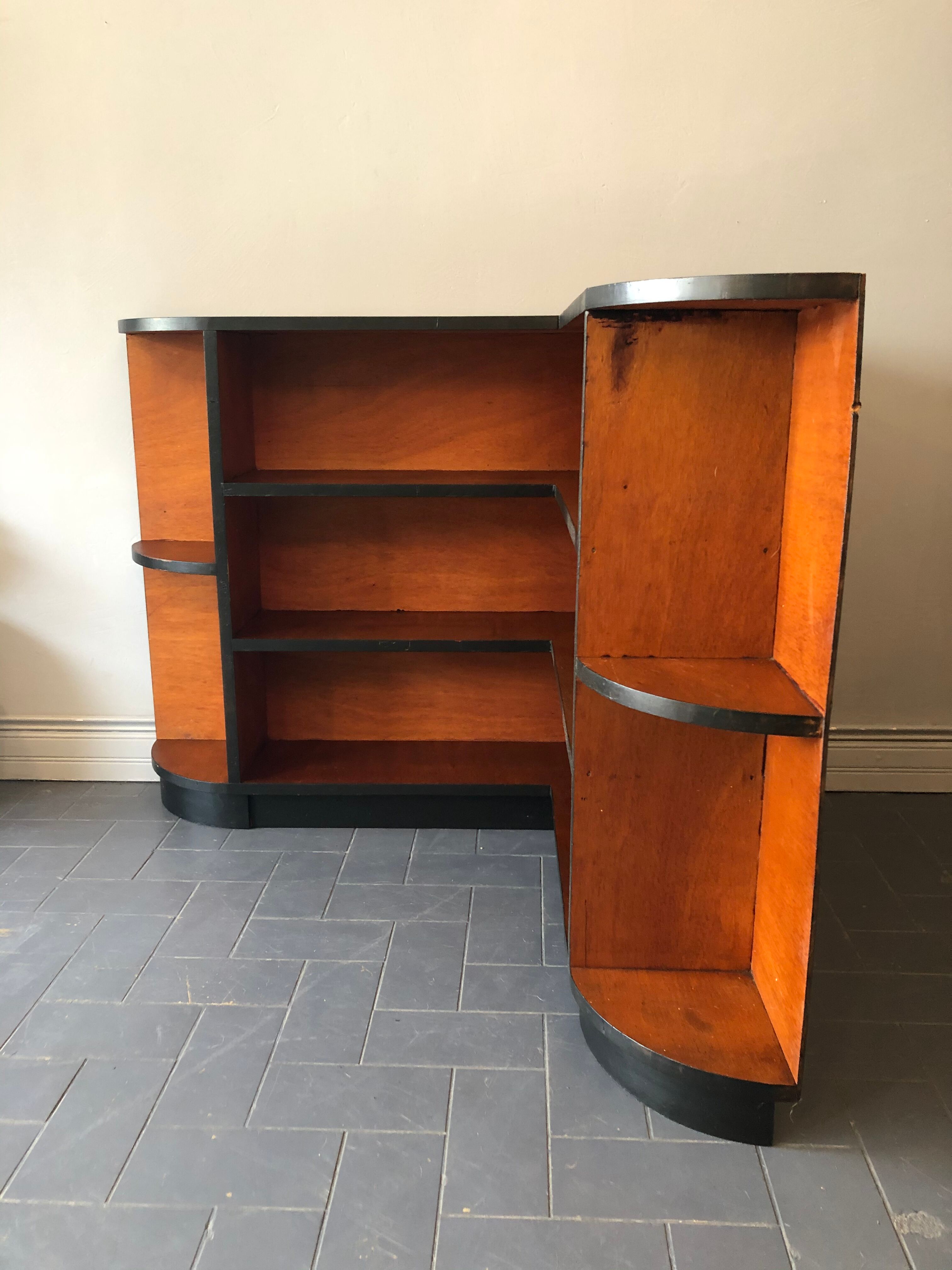 Vintage corner shelf