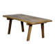 Table de boucher/table de ferme vintage en chêne, 1920s