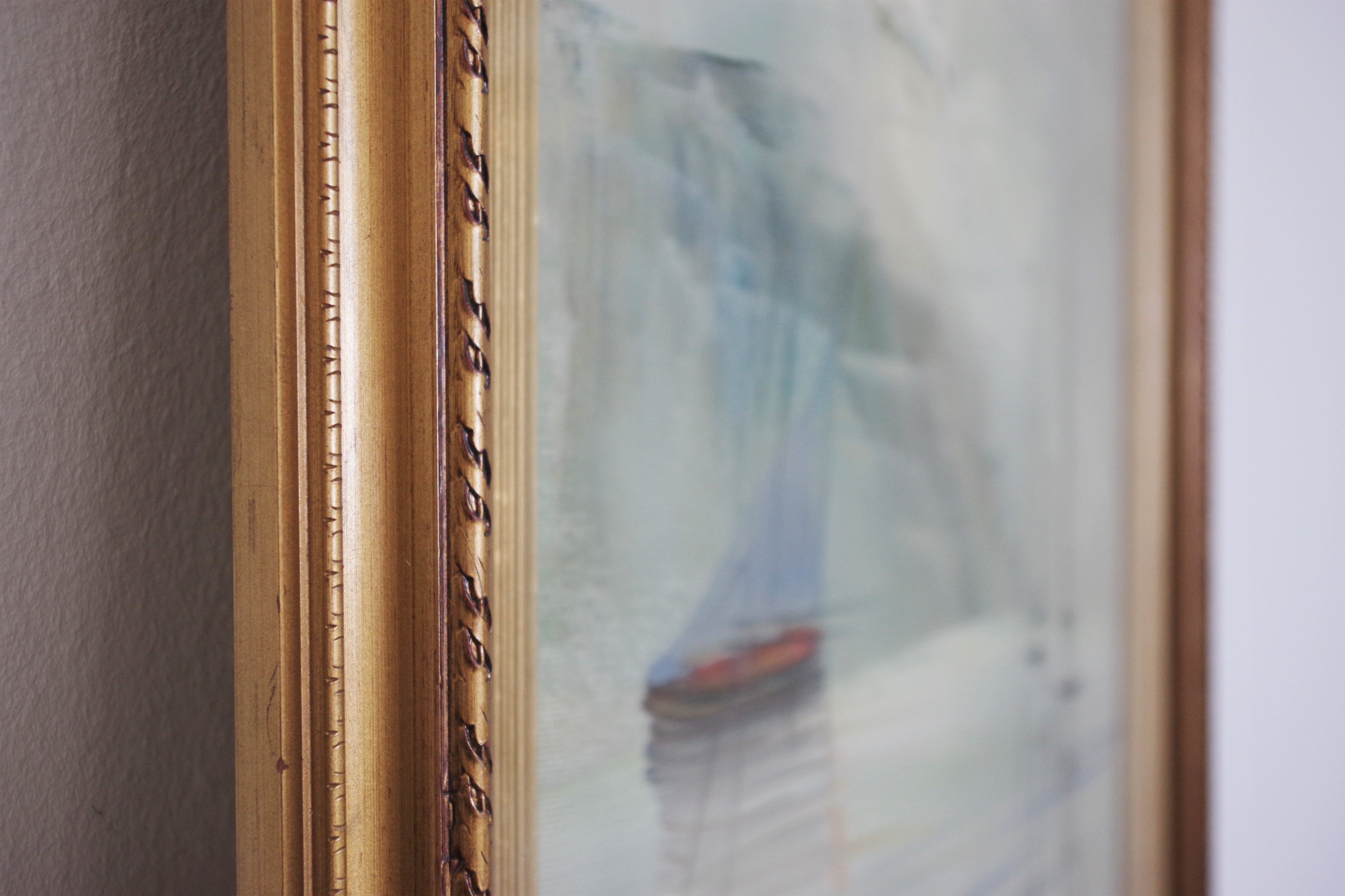 Paintings, oil on canvas, Moretti, 1970, set of 3