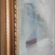Paintings, oil on canvas, Moretti, 1970, set of 3