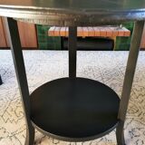 Round tripod art deco coffee table