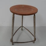 Tabouret métallique industriel