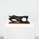 Marc de Bruyn (1924–2009) — Bronze abstract female sculpture