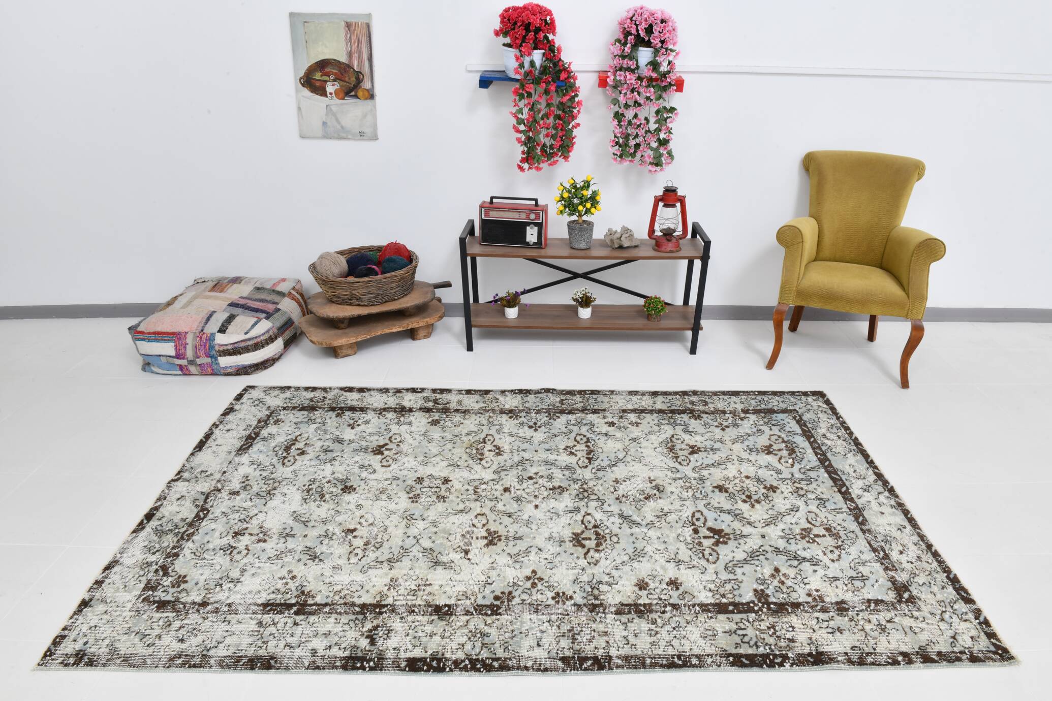 5x9 Classic Style Vintage Rug, 161x267Cm