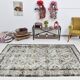 Tapis vintage de style classique 5x9, 161x267cm