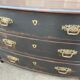 Commode galbée alsacienne XVIIIème patinée