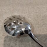 Silver-plated ice cube serving spoon by Christofle Cluny