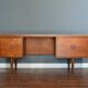 Mid Century Kofod Larsen For G Plan Danish Teak Desk