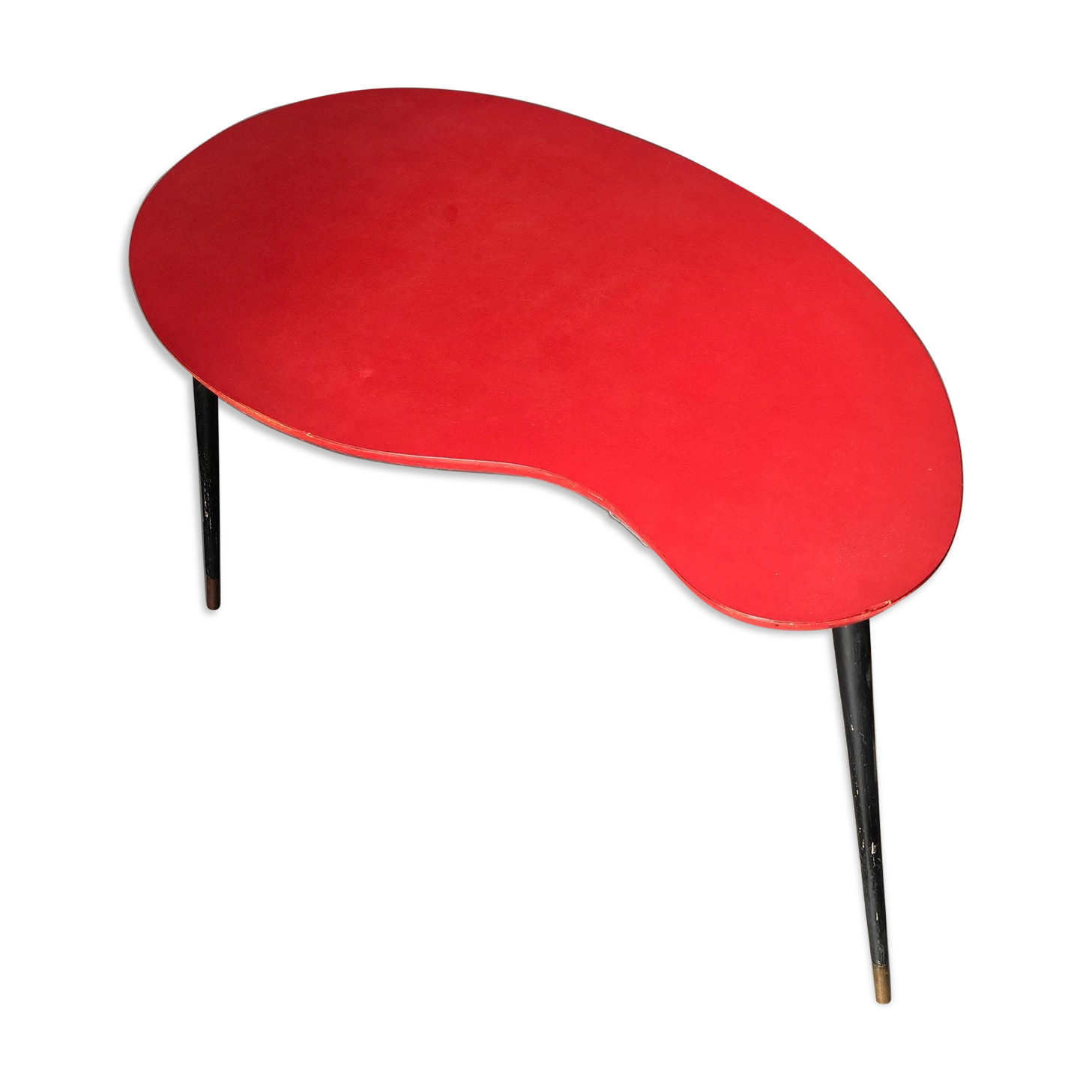 Coffee table "palette" red