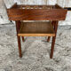 Vintage Scandinavian Wood Bedside Table