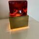 Table lamp in glass and brass 1950s/60s