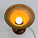 Copper chalice lamp 1950