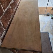 Console en noyer