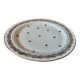 Large round Limoges porcelain dish